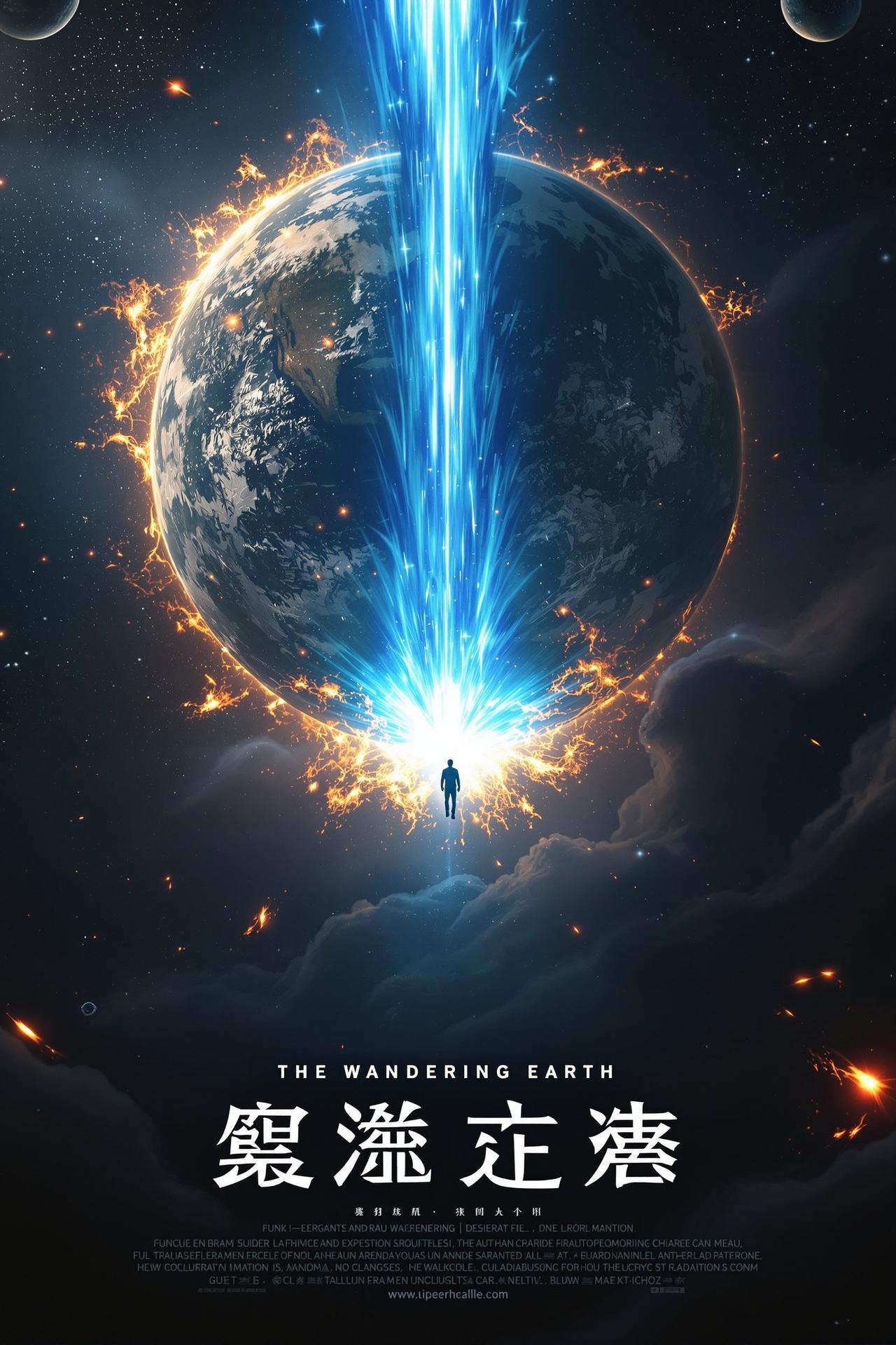 流浪地球2 - 91视频怎么下载推荐 流浪地球2 - The Wandering Earth II 电影海报